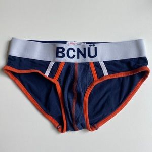 BCNU Blue and Orange Briefs